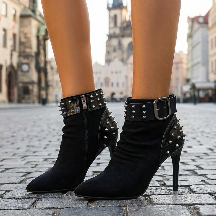 RENA REIGN STUDDED BOOTS
