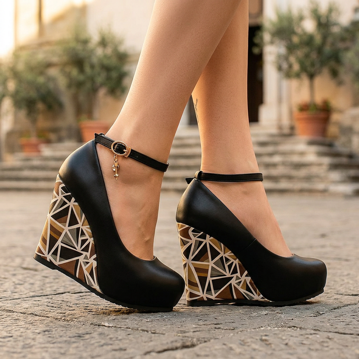 MILA MOSAIC PLATFORMS - black mosaic