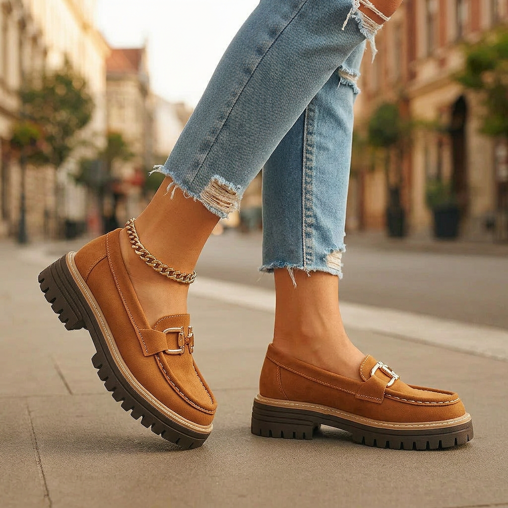 ISLA MONROE PLATFORM LOAFERS