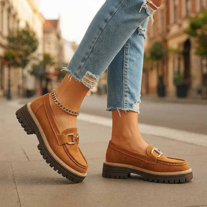 ISLA MONROE PLATFORM LOAFERS