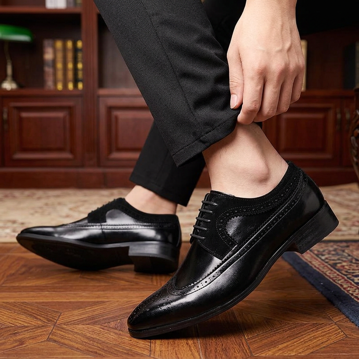 MARCO SANTINO LEATHER LOAFERS