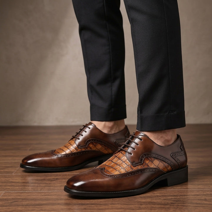 VERCELLI CROC OXFORDS