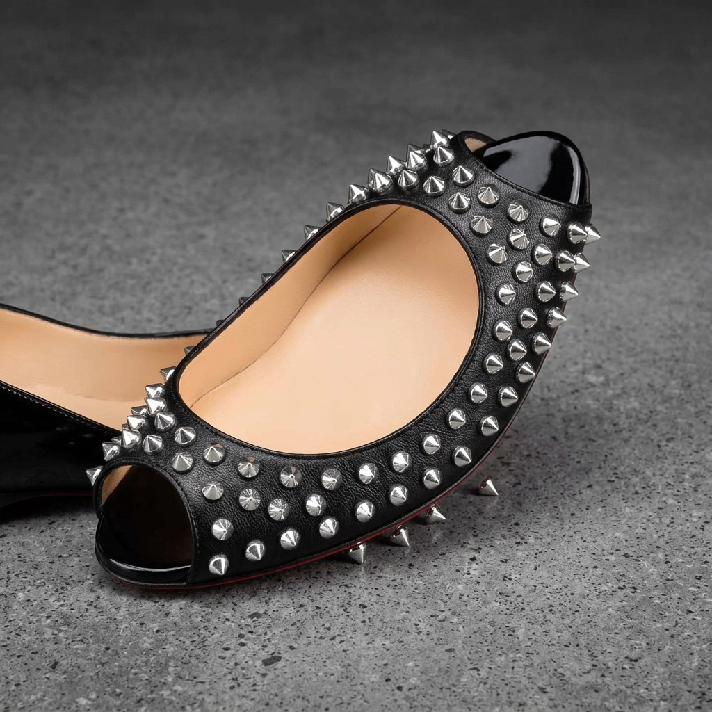RENA REIGN STUDDED HEELS