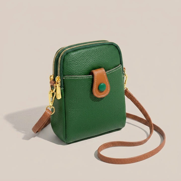Nela Genuine Leather Bag - green