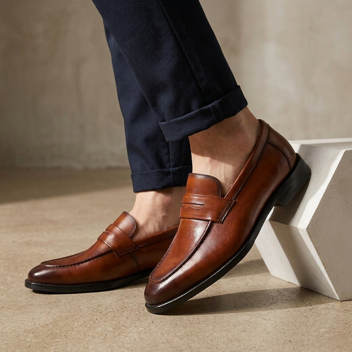 Belmont Genuine Leather Dress Shoes
