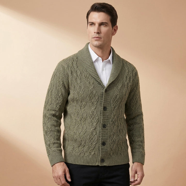 Maddox Wool Sweater - Green