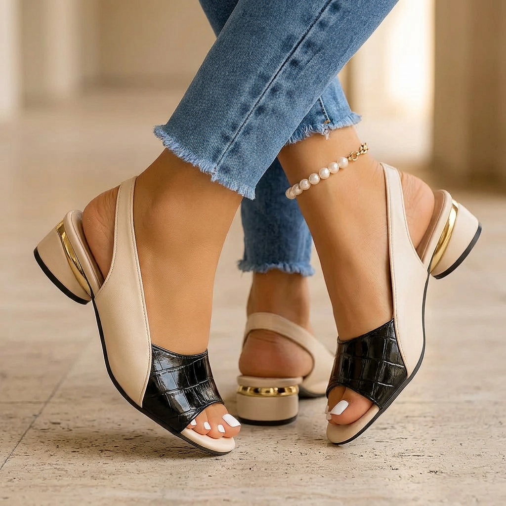 SOLANA SLIP ONS - Black