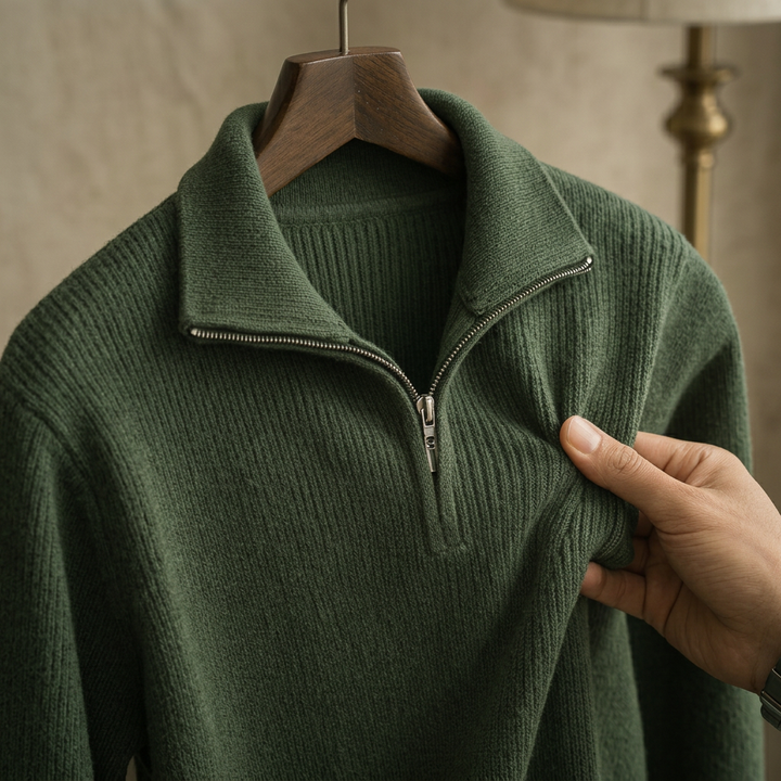 Newport Wool Quarter-Zip