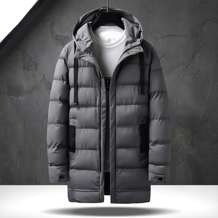 District 14 Puffer Jacket - Grey