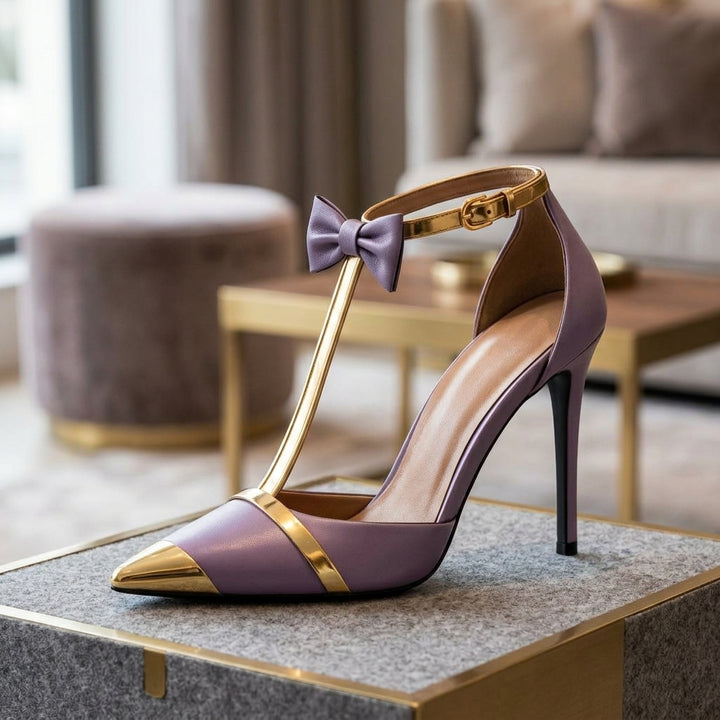 BELLA BOW-TIE STILETTOS