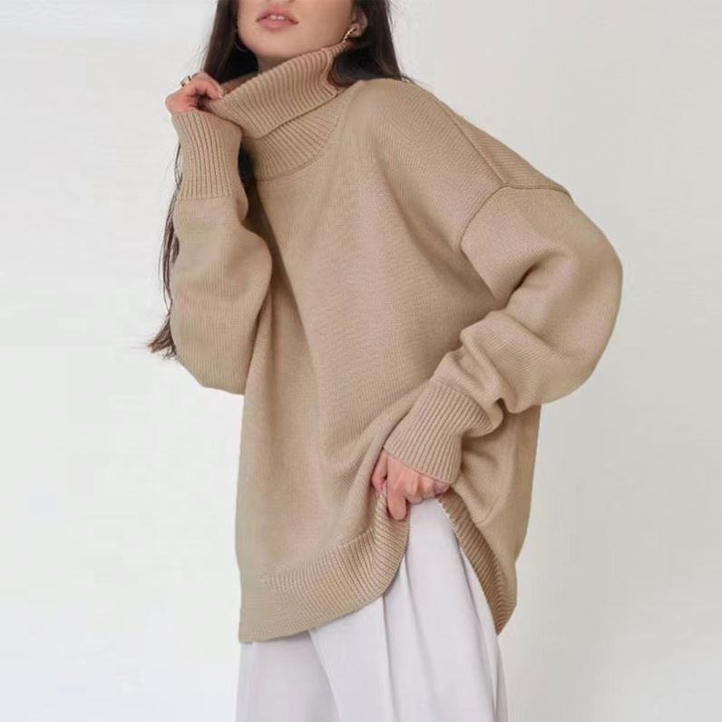 Noelle Knitted Sweater - light brown