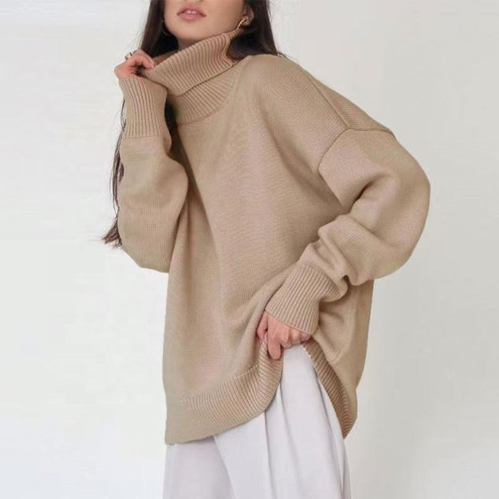 Noelle Knitted Sweater - light brown