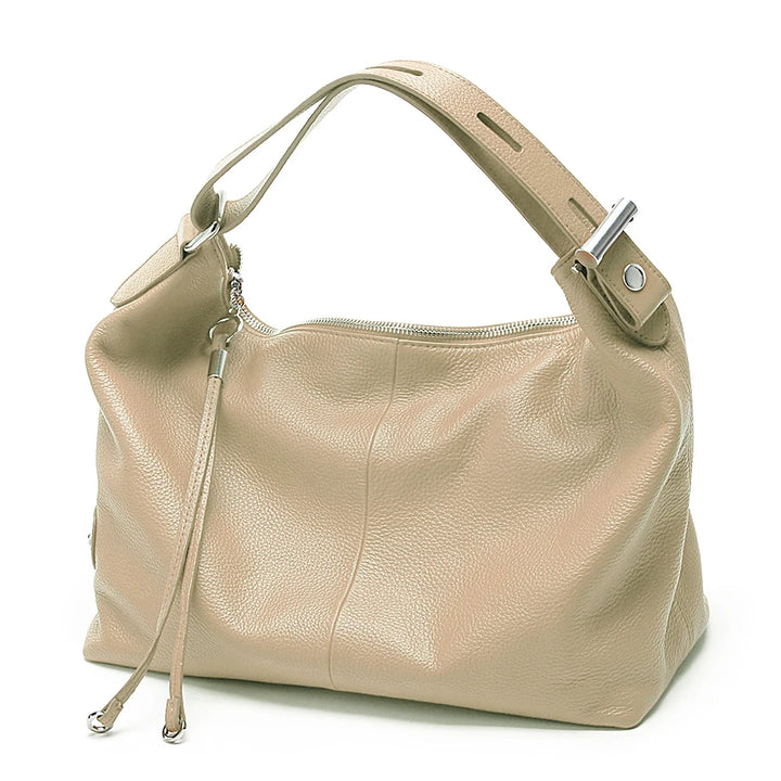 Leather Shoulder Bag by Tom Claren