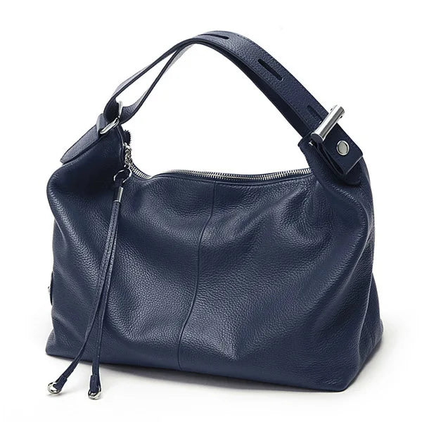 Leather Shoulder Bag by Tom Claren