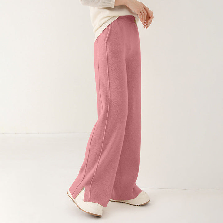 Liana Wool Pants - pink