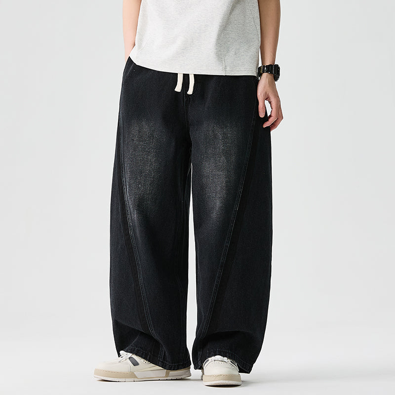 Astro Paneled Jeans - black