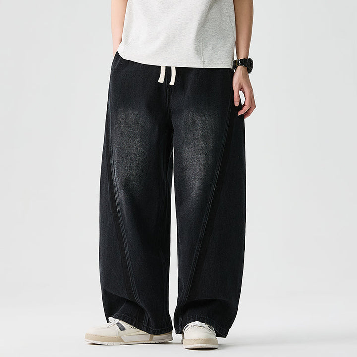 Astro Paneled Jeans - black