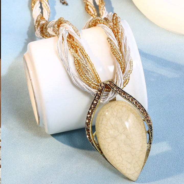 Serenity Boho Necklace - gold