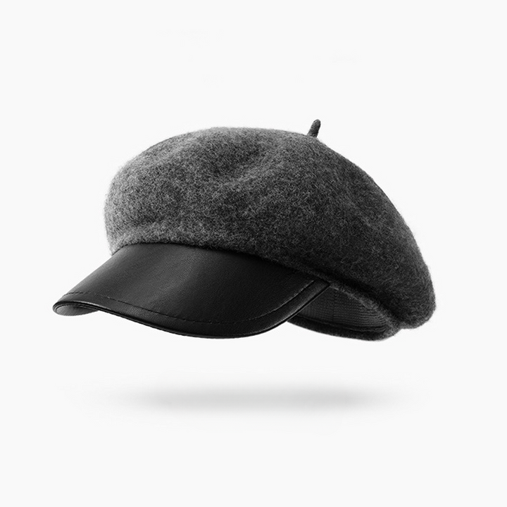 Marseille Wool Beret - grey