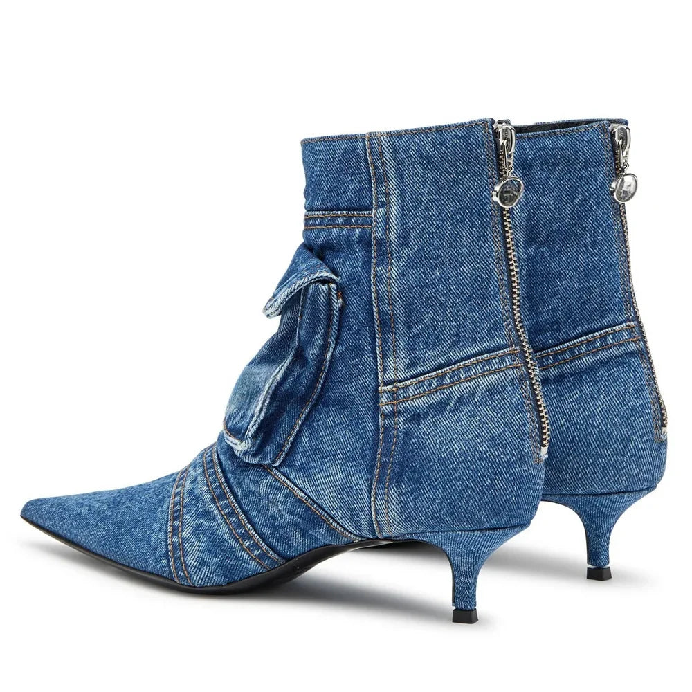 Denim Pocket Short Boot