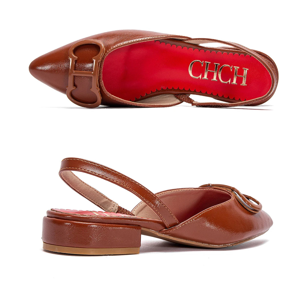 Nova Low-Heel Sandals