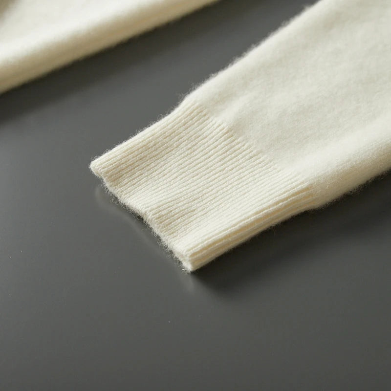 Aspen Cashmere Zip Hoodie