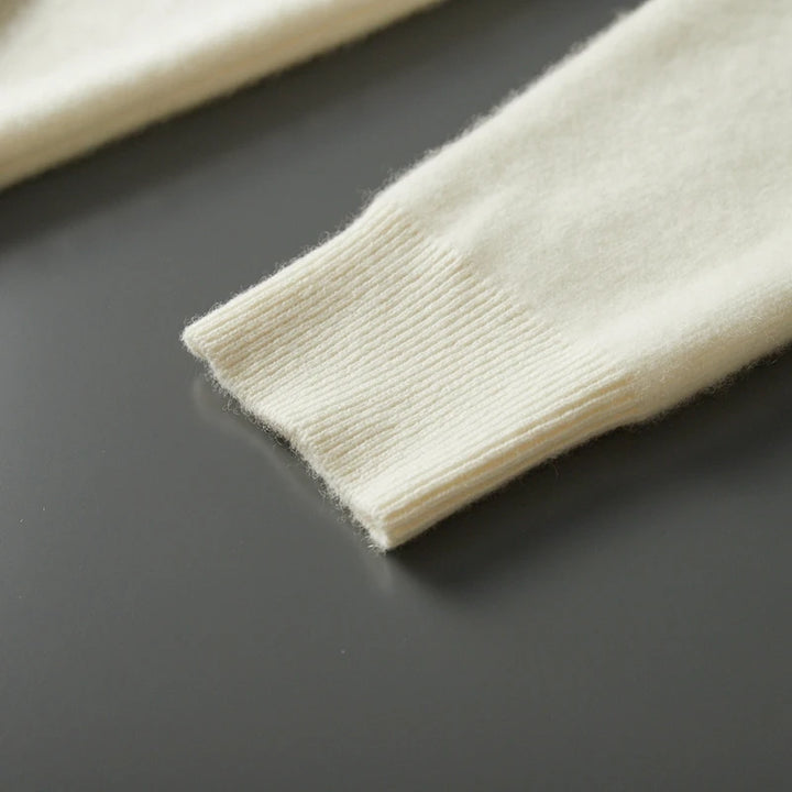 Aspen Cashmere Zip Hoodie