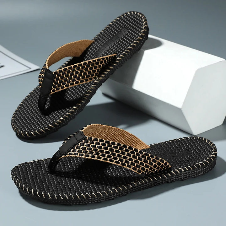 Solis Woven Flip-Flops