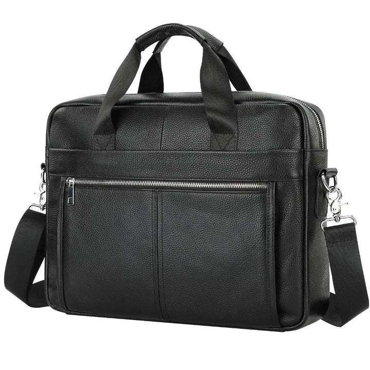 Leather Briefcase by Tom Claren