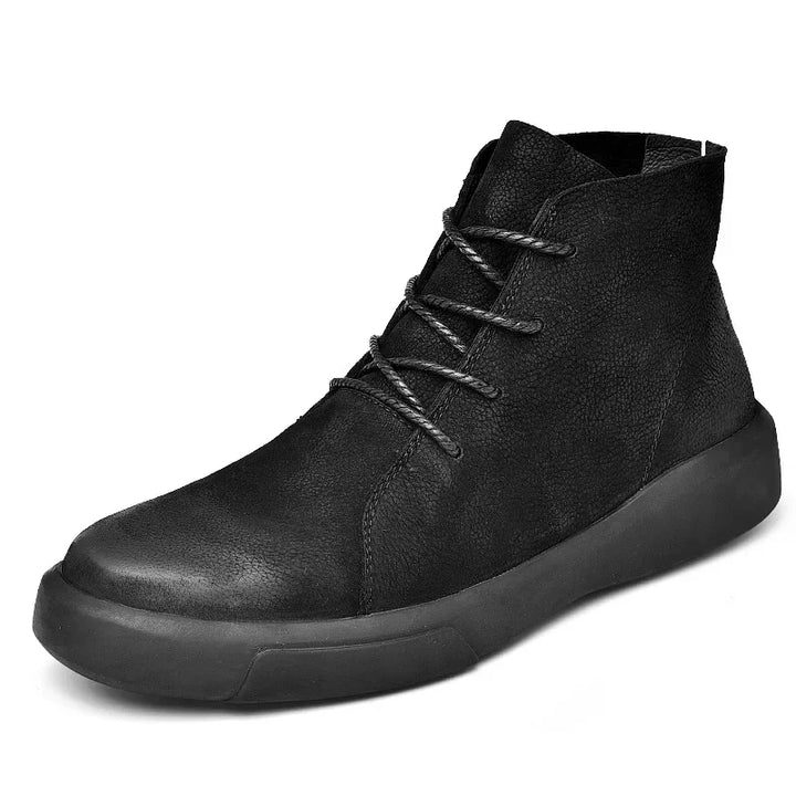 Winter Fleece-Lined High-Top Boots