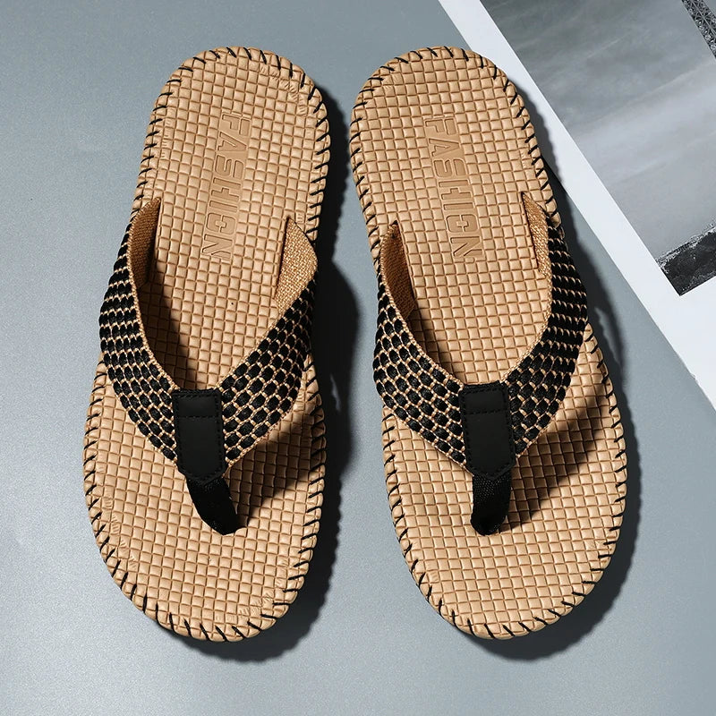 Solis Woven Flip-Flops