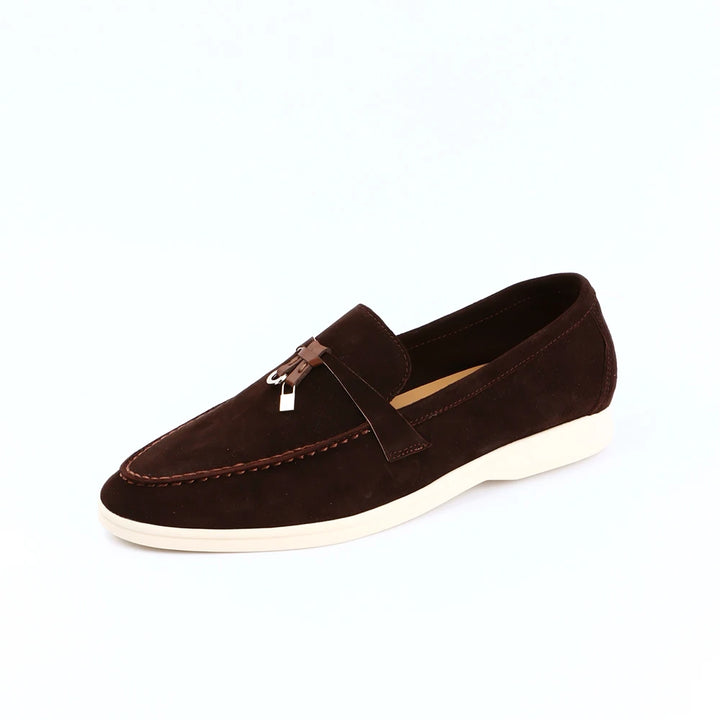 The Verona Suede Loafers by Tom Claren