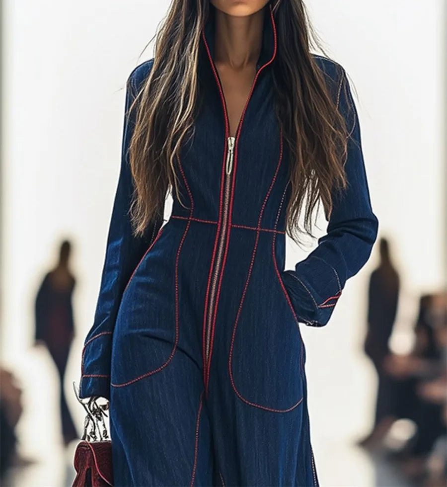 Wide Leg Jumpsuit by Tom Claren