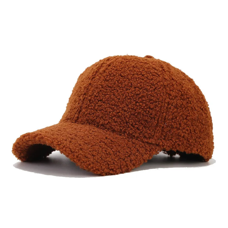 HARLOW SHERPA CAP - caramel