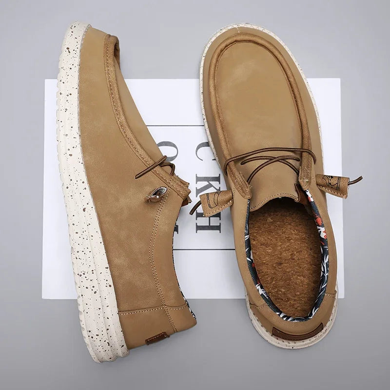 Darian Leather Loafer by Tom Claren