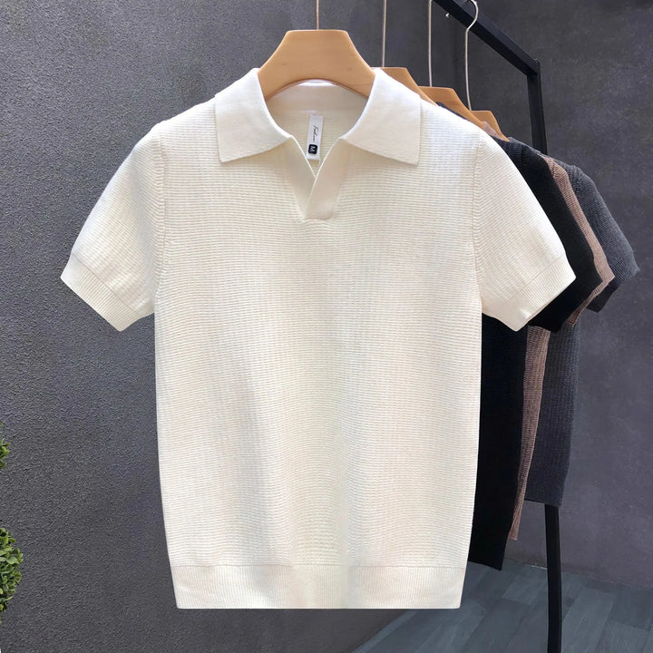 Lucen Knit Polo by Tom Claren