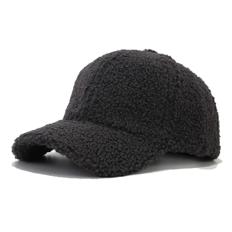 HARLOW SHERPA CAP - dark grey