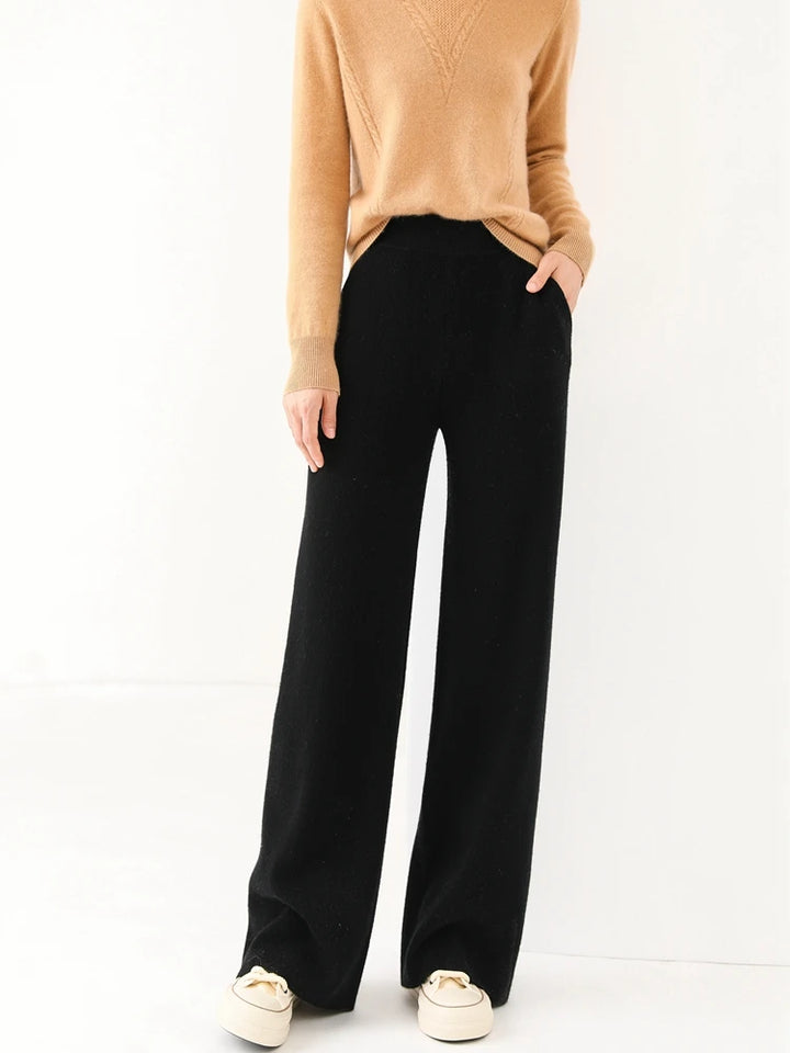The Sienna Merino Knit Pants by Tom Claren