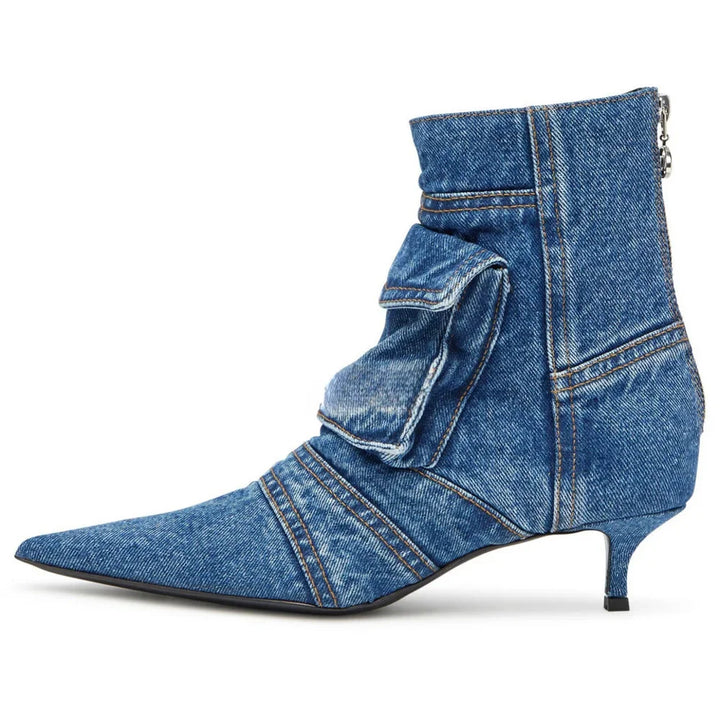 Denim Pocket Short Boot