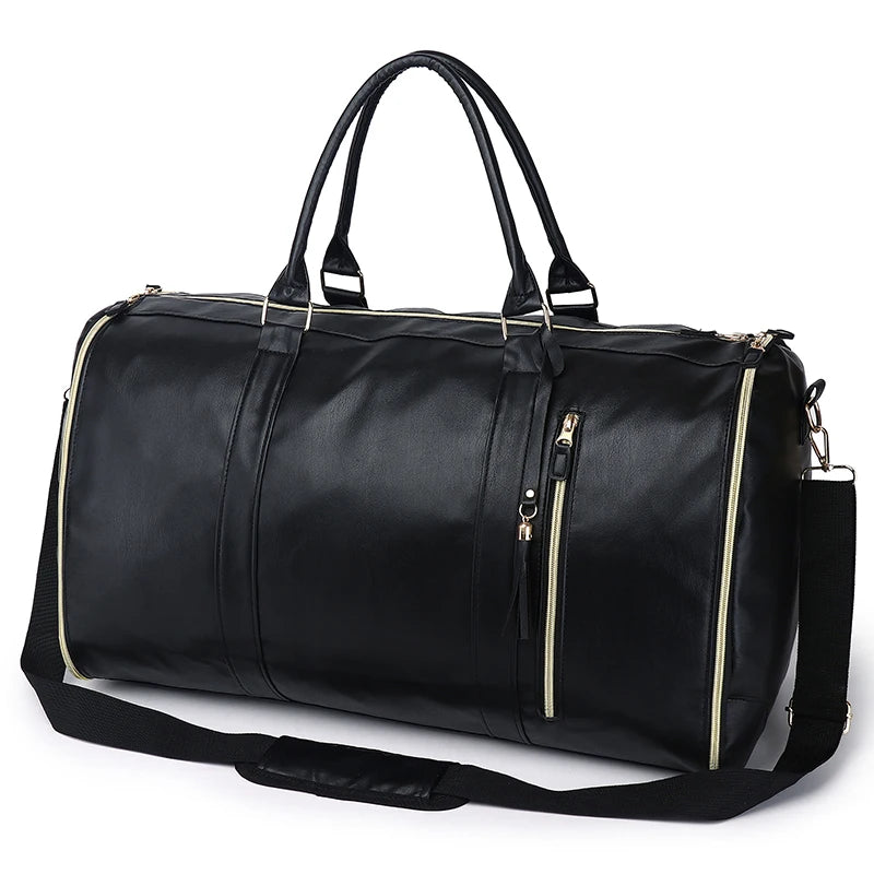 Rovelle Leather Travel Duffle by Tom Claren