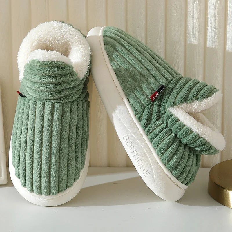 Plush Winter Indoor Slippers