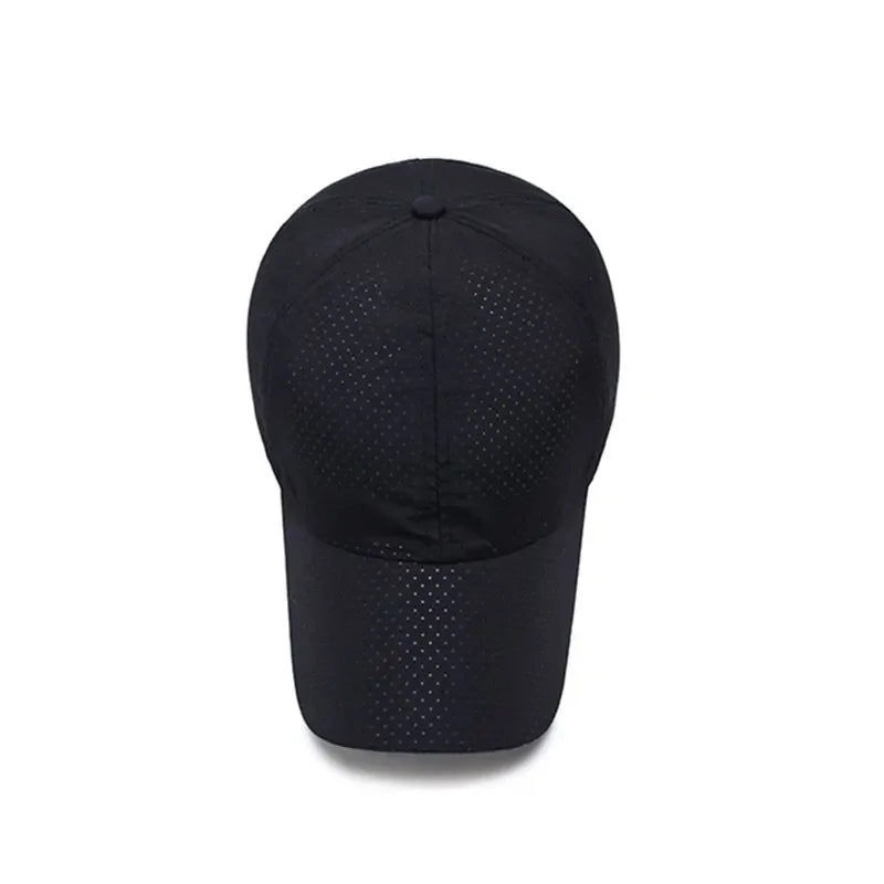 Solid Mesh Baseball Cap