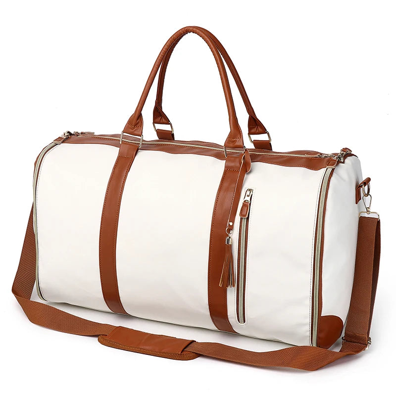 Rovelle Leather Travel Duffle by Tom Claren