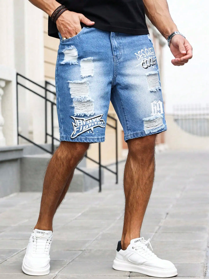 Forte Blue Denim Tom Claren  Shorts
