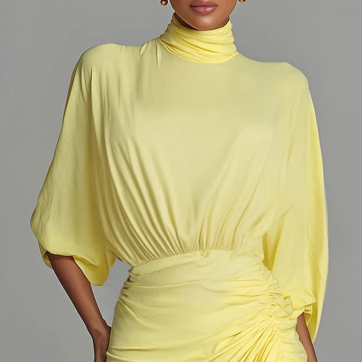 Noir-Jaune Elegant Midi by Tom Claren