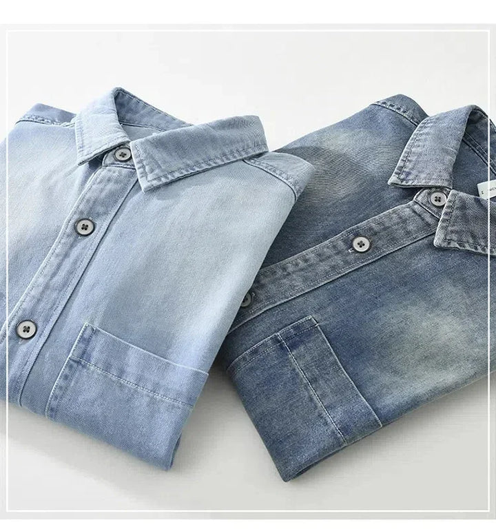 The Kyoto Denim Shirt by Tom Claren