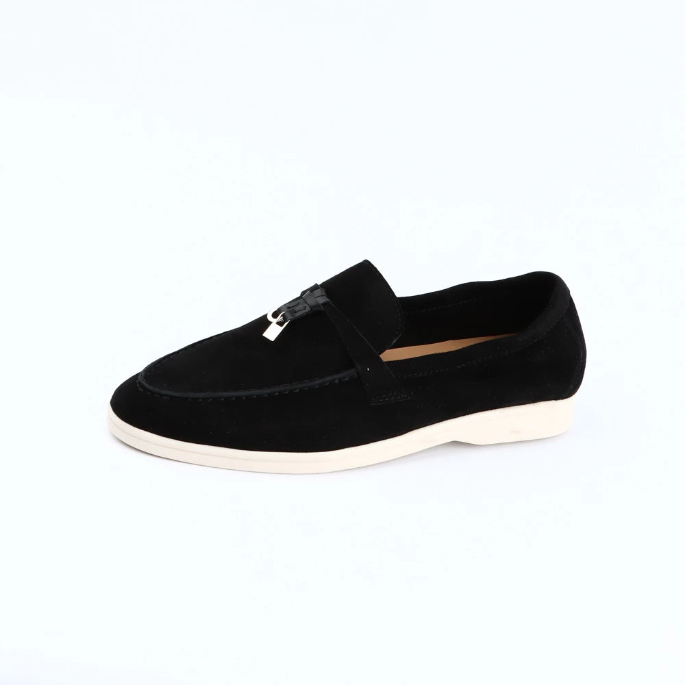 The Verona Suede Loafers by Tom Claren