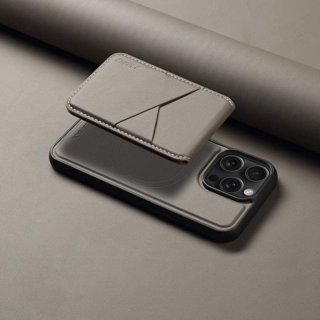 Noir Magnetic Leather Case
