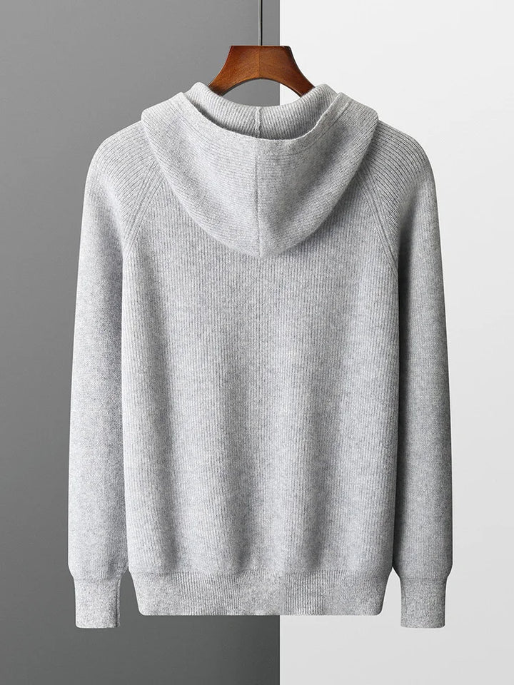 ANGEL Merino Hooded Zip Coat