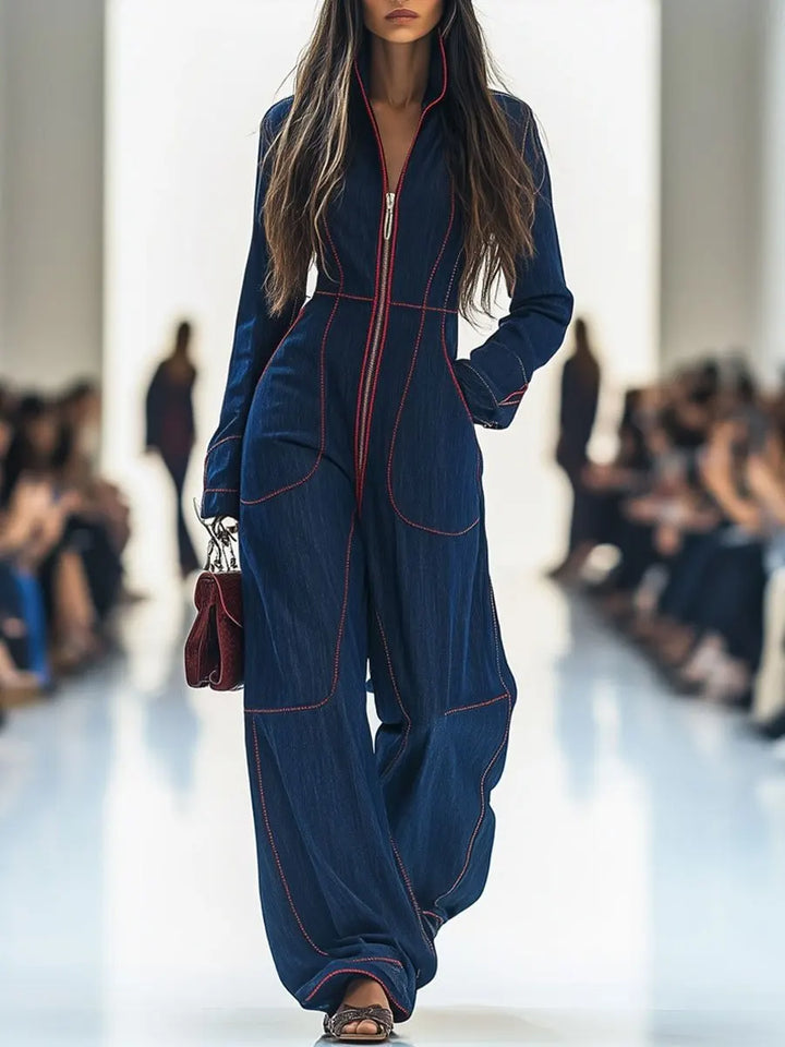 Wide Leg Jumpsuit by Tom Claren